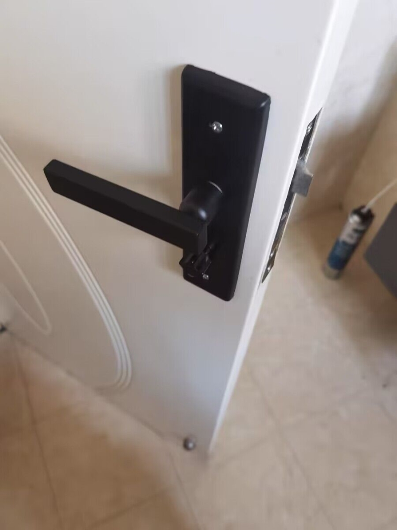 房间门把手配锁房门锁室内家用内门大58锁体套装面板锁具手柄