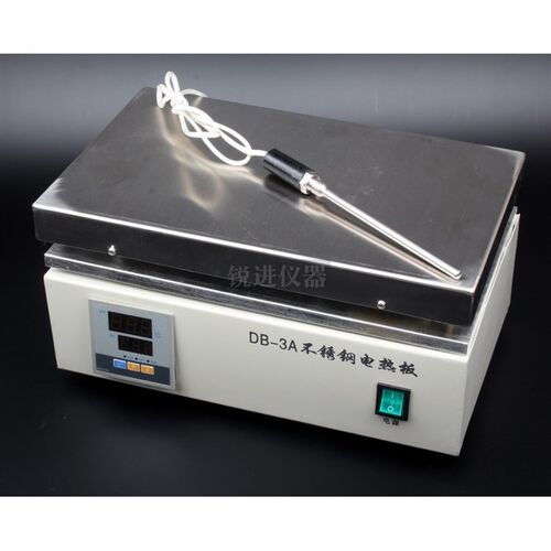【DB-3A 数显恒温不锈钢电热板温控加热器化验食品实验室300度