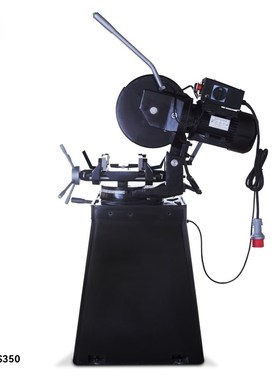 呲铁CTCS350金属切割机圆锯机水切机锯床型材切割机大功率切管机