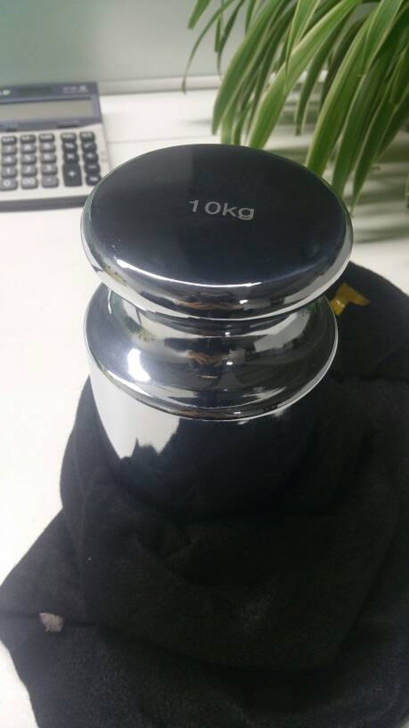 法码钢镀铬不锈钢25kg砝码M1F2F1级砝码5kg10kg20kg砝码包邮