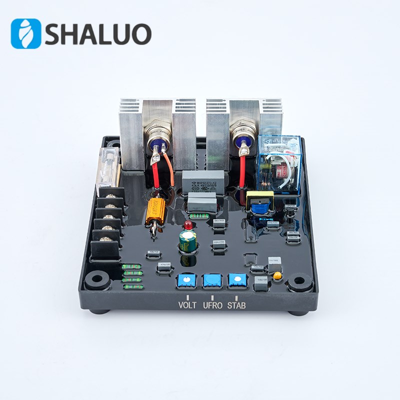 发电机组配件有刷无刷发电机通用调节器POW50A稳压器AVR