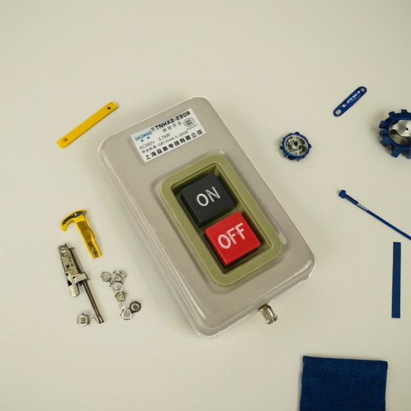 TNHA2 BS211 216 230B 2.2KW  机床三相 按扭控制起动切割机开关