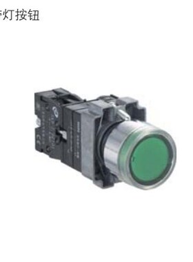 双科电气 金属基座带灯型复位按钮开关XB2 SKB2-BW310