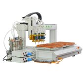 甄选全自动点胶机甲片背胶点胶机穿戴甲背胶点胶双工位点胶机