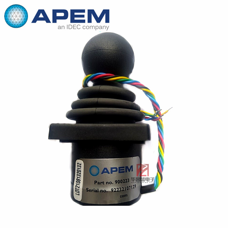 法国APEM 900223 9000 手柄电感式模拟量操纵杆微小型工业控制杆