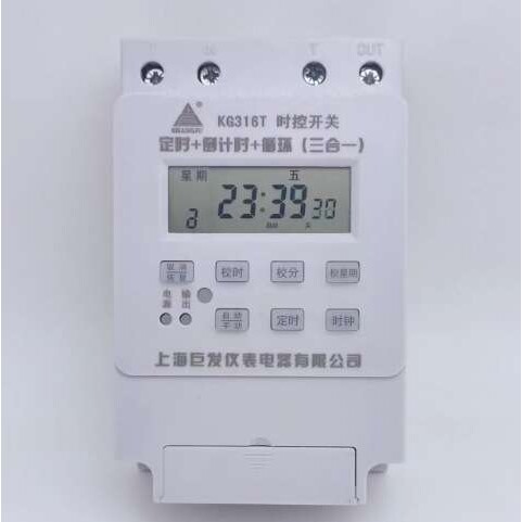 工厂直销 KG316T-18组定时开关AC110V 倒计时+循环功能 时控开关