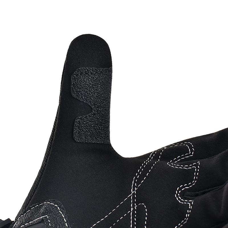 冠盛定制摩托车手套可触屏防风防摔户外运动机车越野长指骑行手套