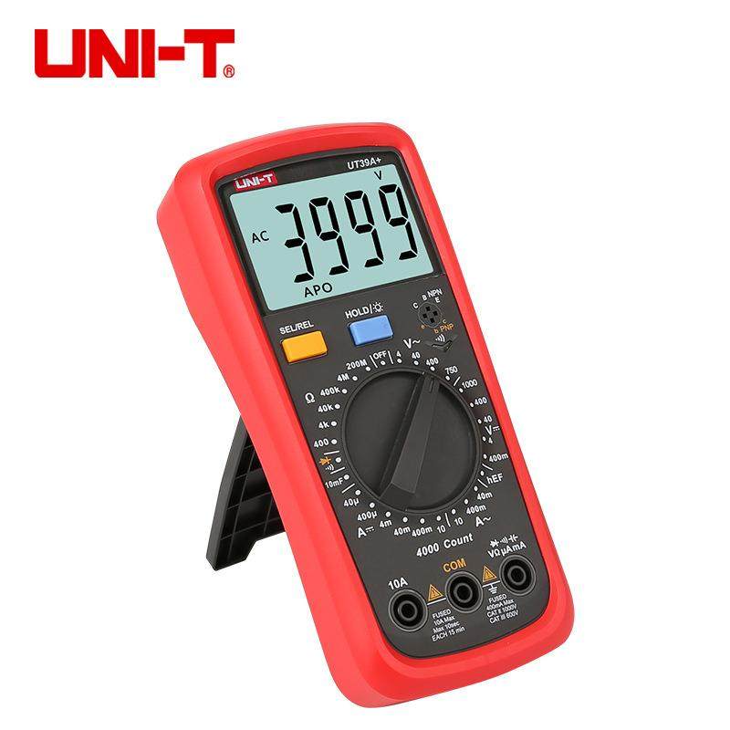 优利德UT39A+/UT39C+/UT39E+数字万用表 带NCV非接触感应电工仪表