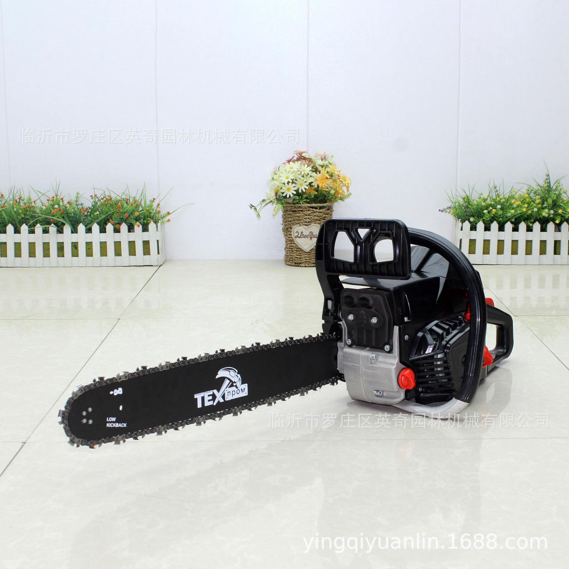 58cc汽油锯大功率伐木锯家用锯小型园林锯工业级油锯及配件