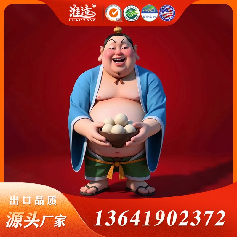 充气气模哪咤卡通人物人偶公仔玩偶模型商场美陈宣传牌定制假目标