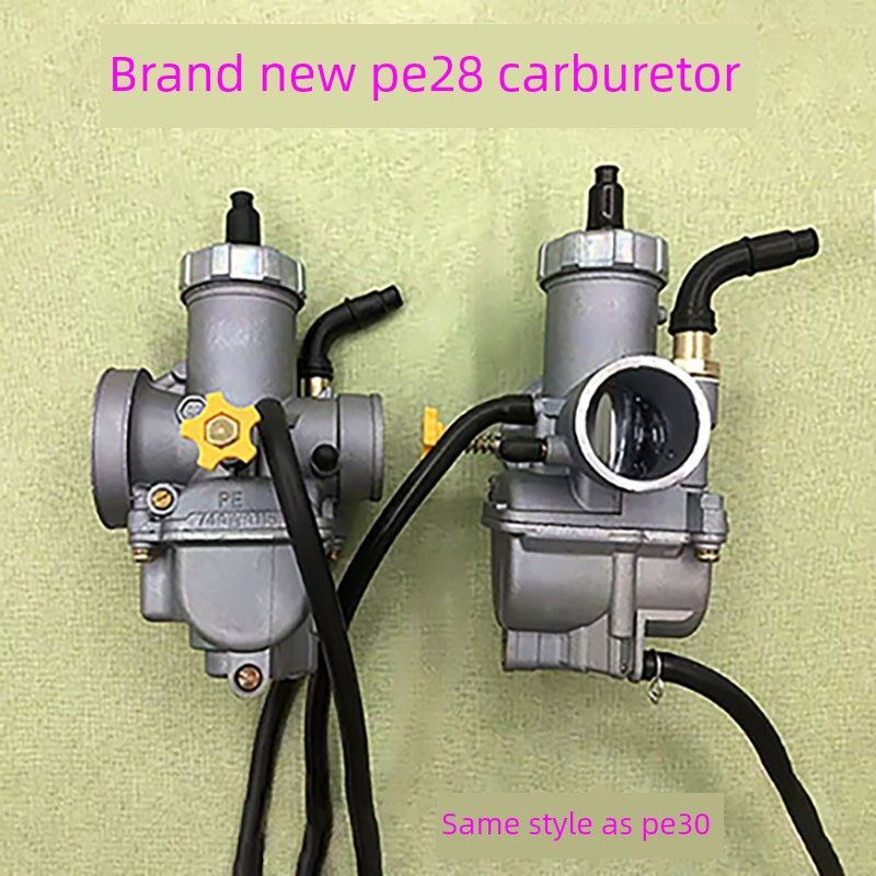 PE28化油器PE3r0吊桶30改装摩托车化油器福喜鬼火巧格