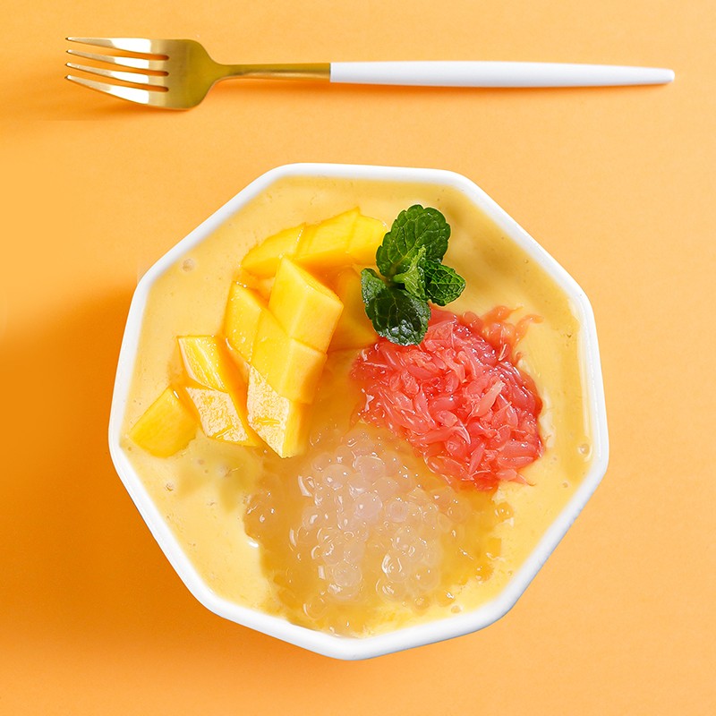 广禧杨枝甘露粉速溶芒果粉西米露冰粉甜品饮品冷饮奶茶店专用原料图片