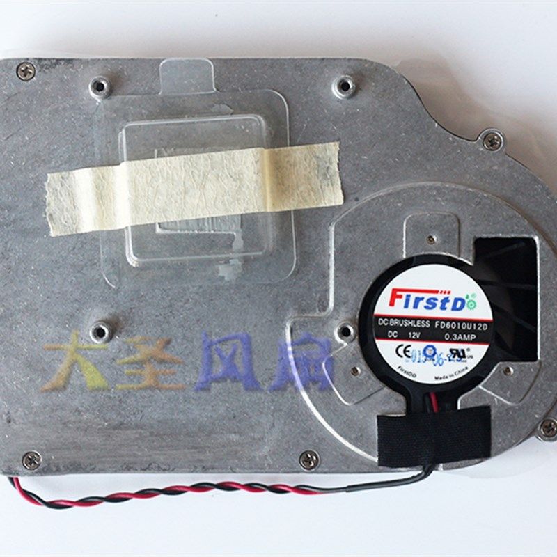 43孔距涡轮风扇 刀卡显卡散热器  FD6010U12D  12V  2线2.0头