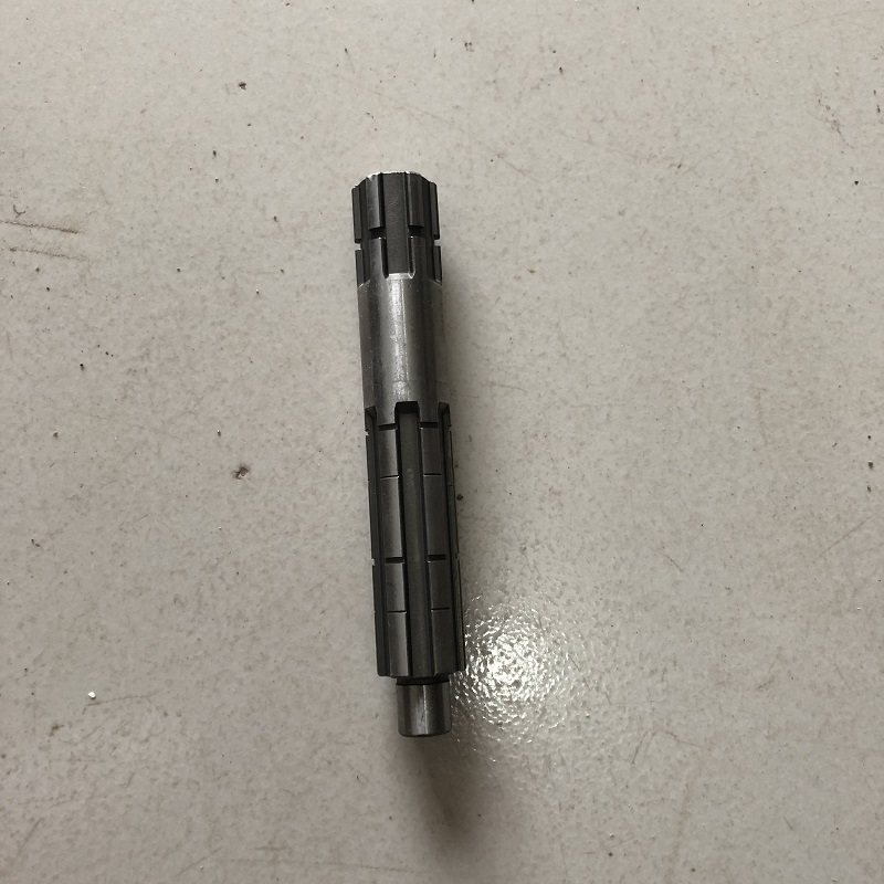 宗申摩托三轮车卧式125/130发动机副轴付轴安装倒挡器输出轴配件