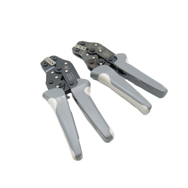 日本福冈手动Y形冷压端子多功能夹线压线钳子接网线的进口端子钳