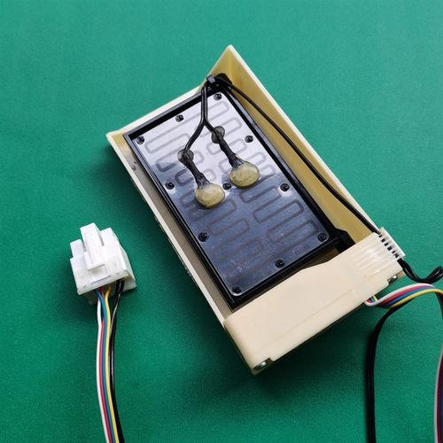 适用晶弘BCD-601WEDC冰箱冷藏冷冻室电动风门风道口开关组件配件