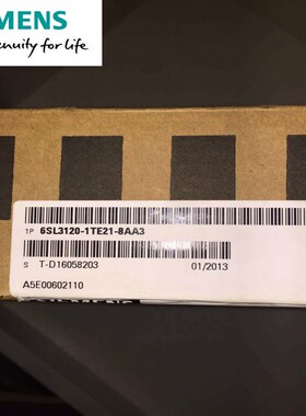 现6SL3120-1TE21-8AA3S120单电机模块输入600VDC输出3AC400V18A