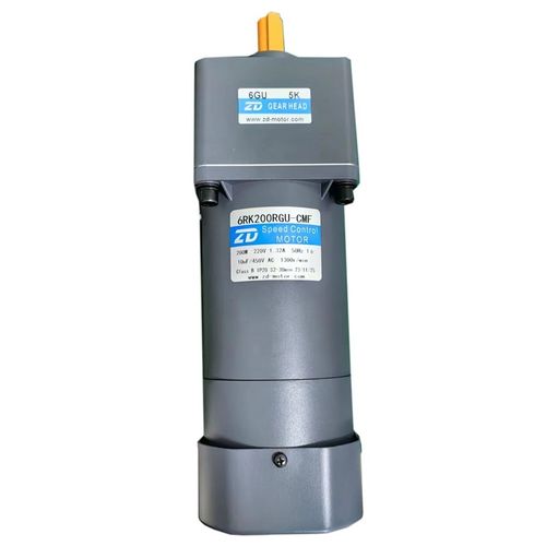 中大200W调速刹车减速电机马达 6RK200RGU-CMF/6GU5K