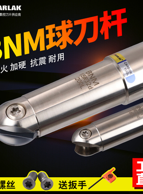 黛杰球刀片BNM半圆刀片球型精铣刀杆加工中心铣床BNM 16R8 20R10
