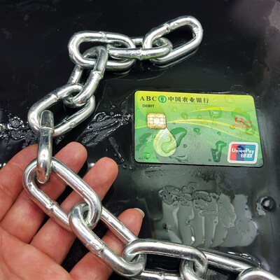 6mm毫米个粗镀锌铁链条 铁链 焊接链条 狗链子护栏铁链超长铁索