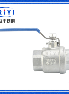 304不锈钢二片式球阀Q11F16P2PC两片式内螺纹丝扣连接热销永强体