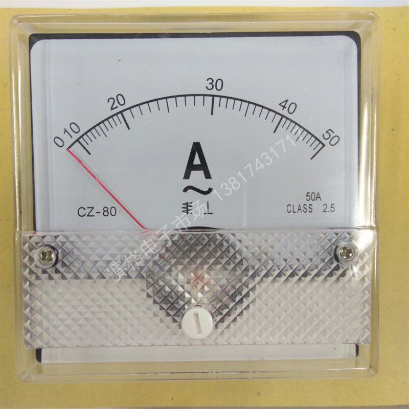 CZ 80 AC30A 50A 10A安培表交流 电流表 交流250V电压表500V DH80