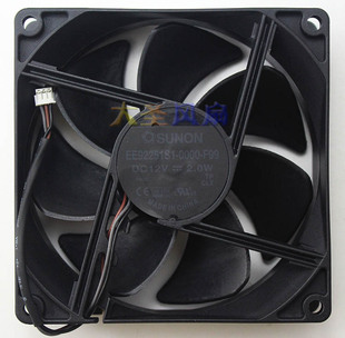 12V F99 0000 投影仪风扇 奥图码 明基W1110 9025 全新EE92251S1