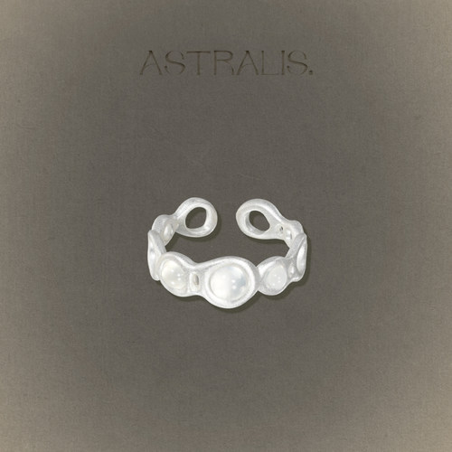 ASTRALIS白玛瑙戒指原创轻奢百搭