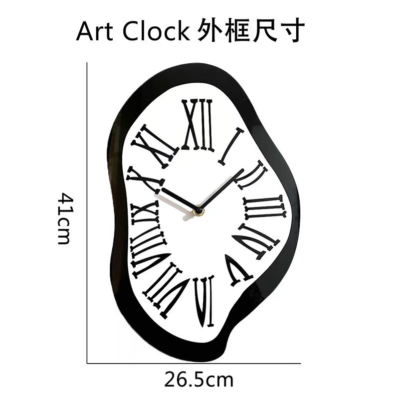 亚克力罗马挂i钟异性静音时钟客厅装饰个性家用钟挂墙钟表