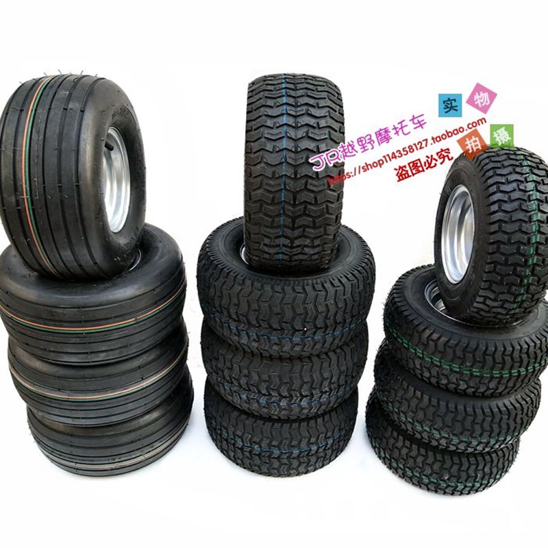 漂移卡丁车5寸轮胎沙滩车145/70-6寸13X6.50-6寸轮毂真空胎13X5-6