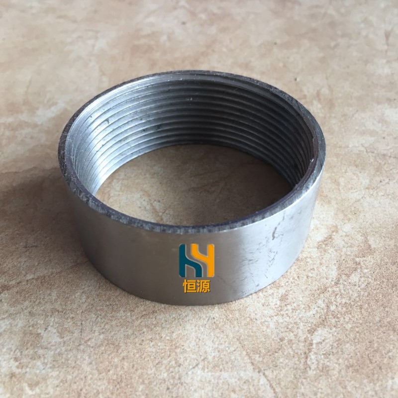 304不锈钢短通丝光内丝双内螺纹管子直通水管内接头4 6分 DN15