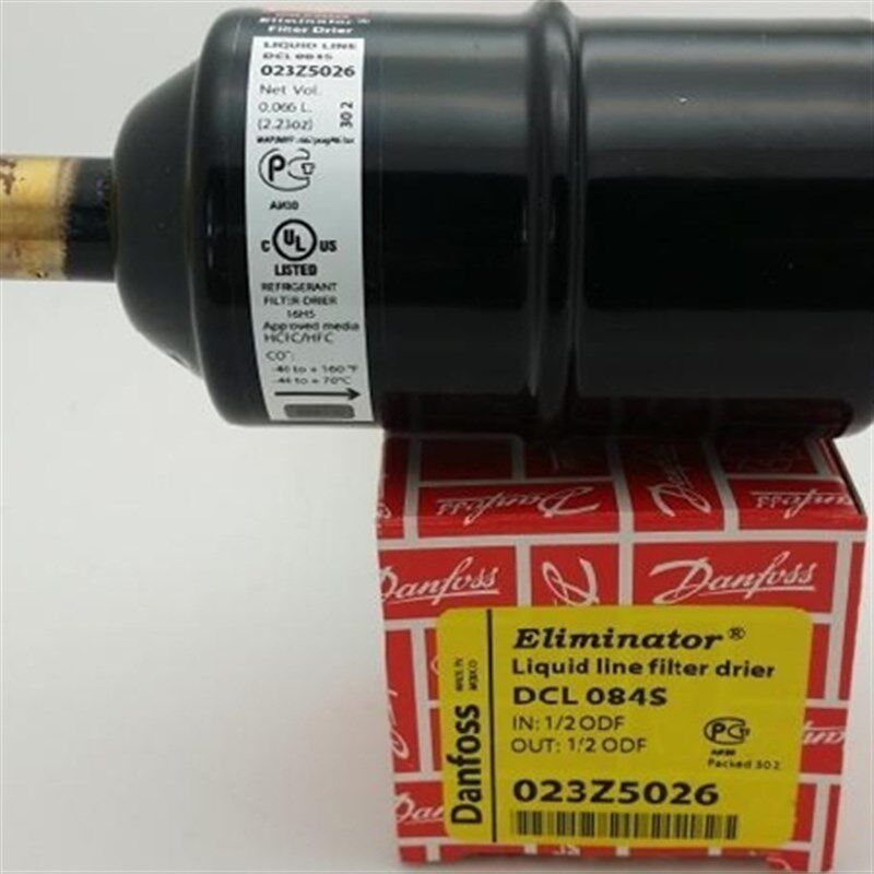 原装Danfoss丹佛斯DCL084S焊口雪柜冰箱空调冷库制冰机热泵过滤器