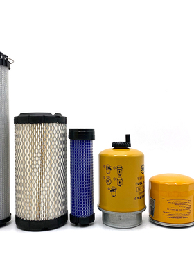 微挖威克诺森EZ17机油格柴油空气滤芯液压回油滤清器挖掘机保养件