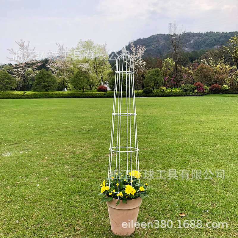 园林花架铁艺爬藤花架小鸟造型花架铁线莲花架龟甲龙爬藤架