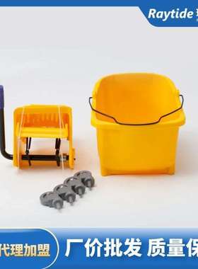 白云AF08080榨水车手压式挤水桶拖把桶32L挤拖把水桶商用