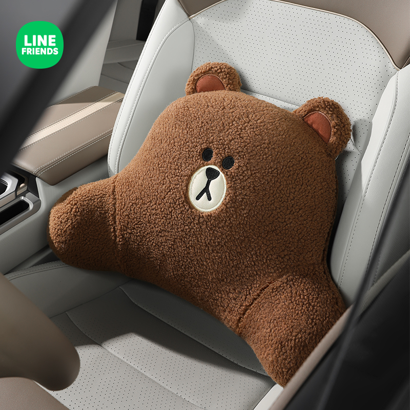 汽车腰靠护腰驾驶座开车司机靠垫车载车内靠枕腰枕可爱腰垫靠背垫