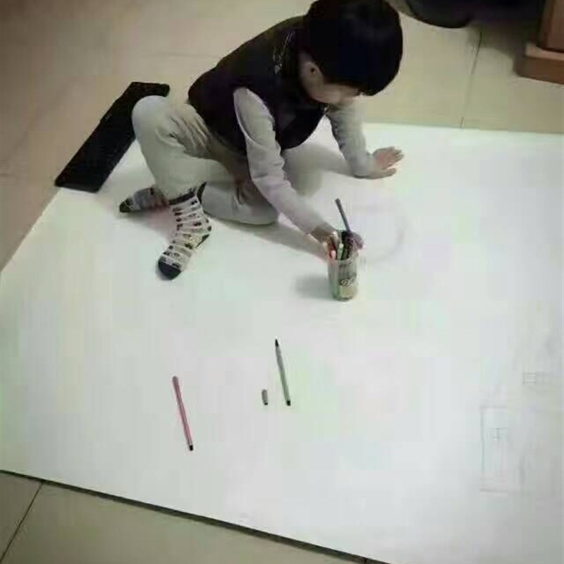 涂鸦墙膜 儿童环保 涂鸦墙 大尺寸防水墙贴写字绘画 可擦画纸
