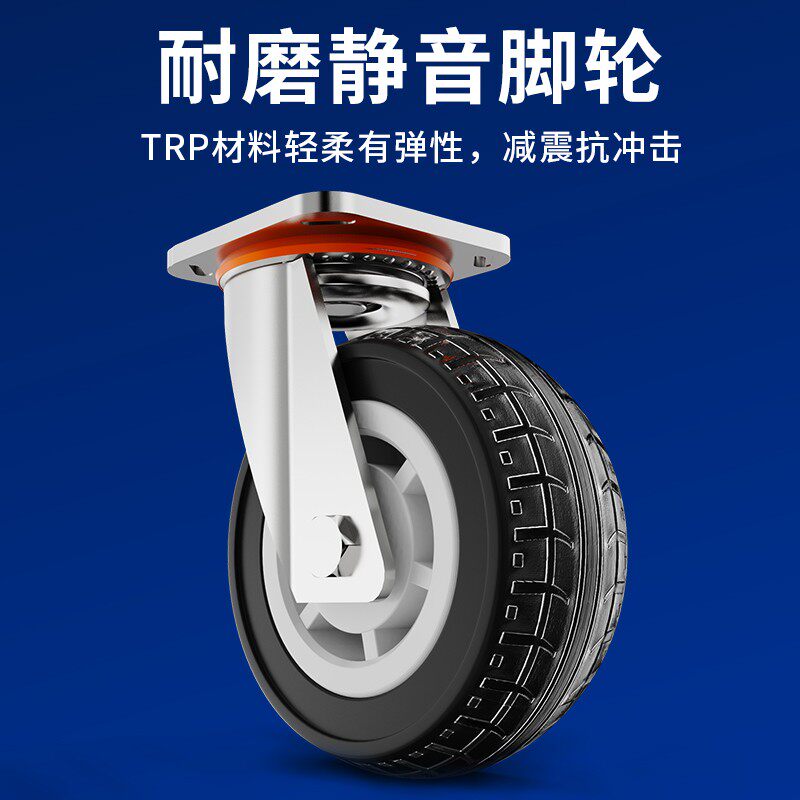静音小推车小拉货车可折叠平板车便携尼龙手推车塑料搬运车手拖车