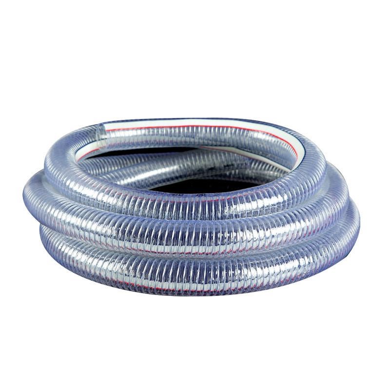 pvc透明钢丝管软管加厚防冻塑料管负压真空抽油管