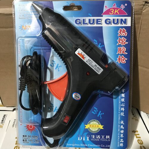 三克斯大胶枪 3Kl605大胶枪带开关100W热熔胶枪 打胶条胶枪电胶枪