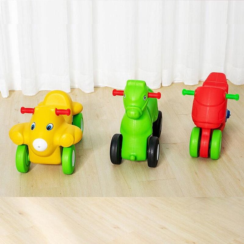 幼儿园摇马摇摇马连体木马儿童宝宝婴儿塑料室内玩具加大周岁礼物