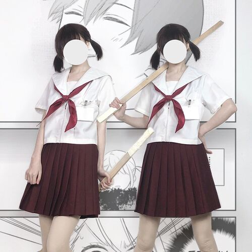 中牌制服馆 JK制服春基础款制服裙十五色纯色R百褶裙日系学生校服