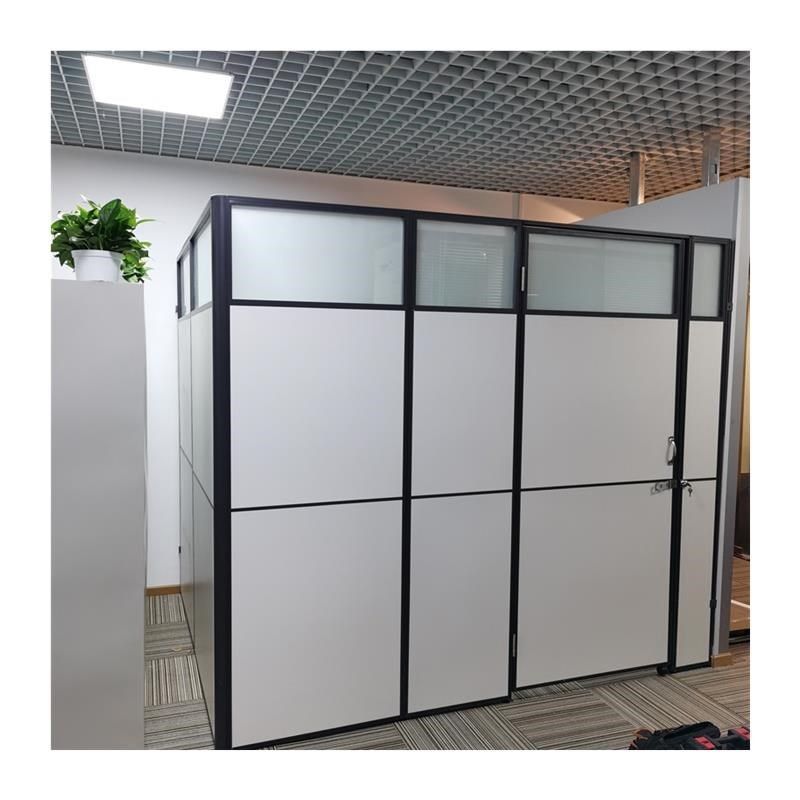 办公室移动屏风隔断可折叠推拉门简约工厂车间带轮活动屏风隔断墙
