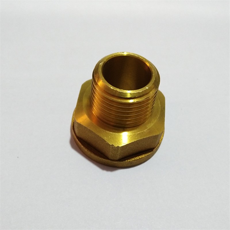 埃美柯7303 黄铜壁挂炉异径内外丝接头DN20*15