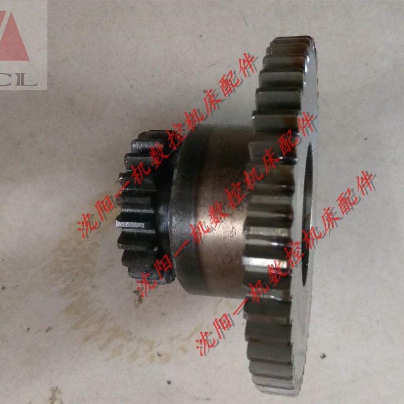 中捷摇臂钻床配件 Z3040 Z3050 42306 原厂双联齿轮 Z48 Z22 M2