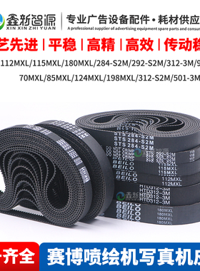 赛博2000/3000喷绘机小皮带  112MXL 锐智600382齿轮/电机皮带