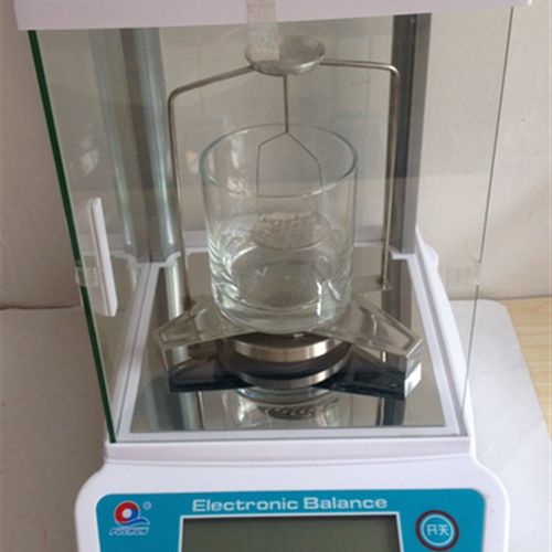 上海浦春 JA5003 500g/0.001g 电子密度天平 固体液体 比重天平