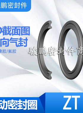 双O型气动活塞密封圈油封ZT10*4*2/12*5*2/16*10*2.2/20*13*2.2