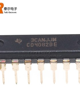 CD4082BE DIP-14 全新原装进口德洲 双4输入端与门