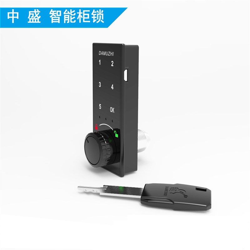 包邮智能电子密码锁触控屏幕电子锁密码转舌锁信报箱更衣柜鞋柜子